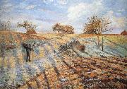 Camille Pissarro Hoar frost oil painting picture wholesale